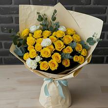 Букет цветов из:  Розы в Дубовке Ставропольского края