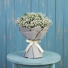 Букет цветов из:  Гипсофила в Дубовке Ставропольского края