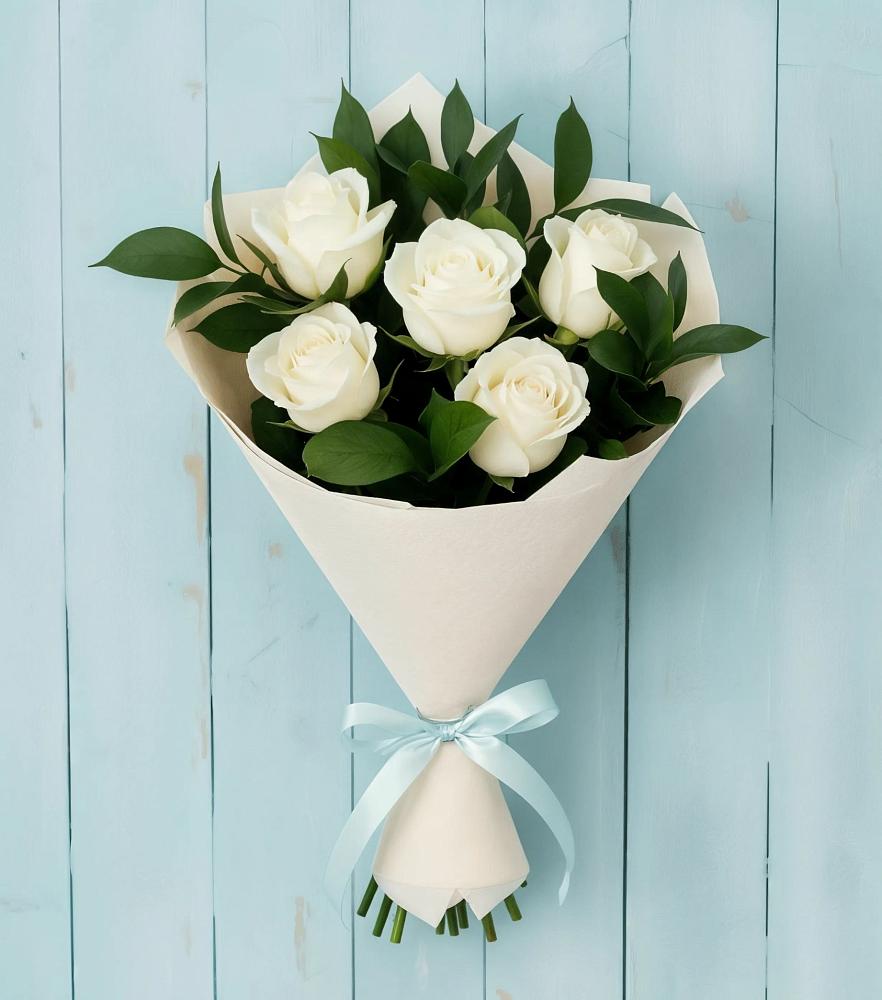 Букет цветов из: Розы в Дубовке Ставропольского края