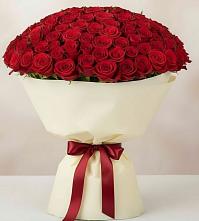 Букет 101 Красная роза Милано в Дубовке Ставропольского края