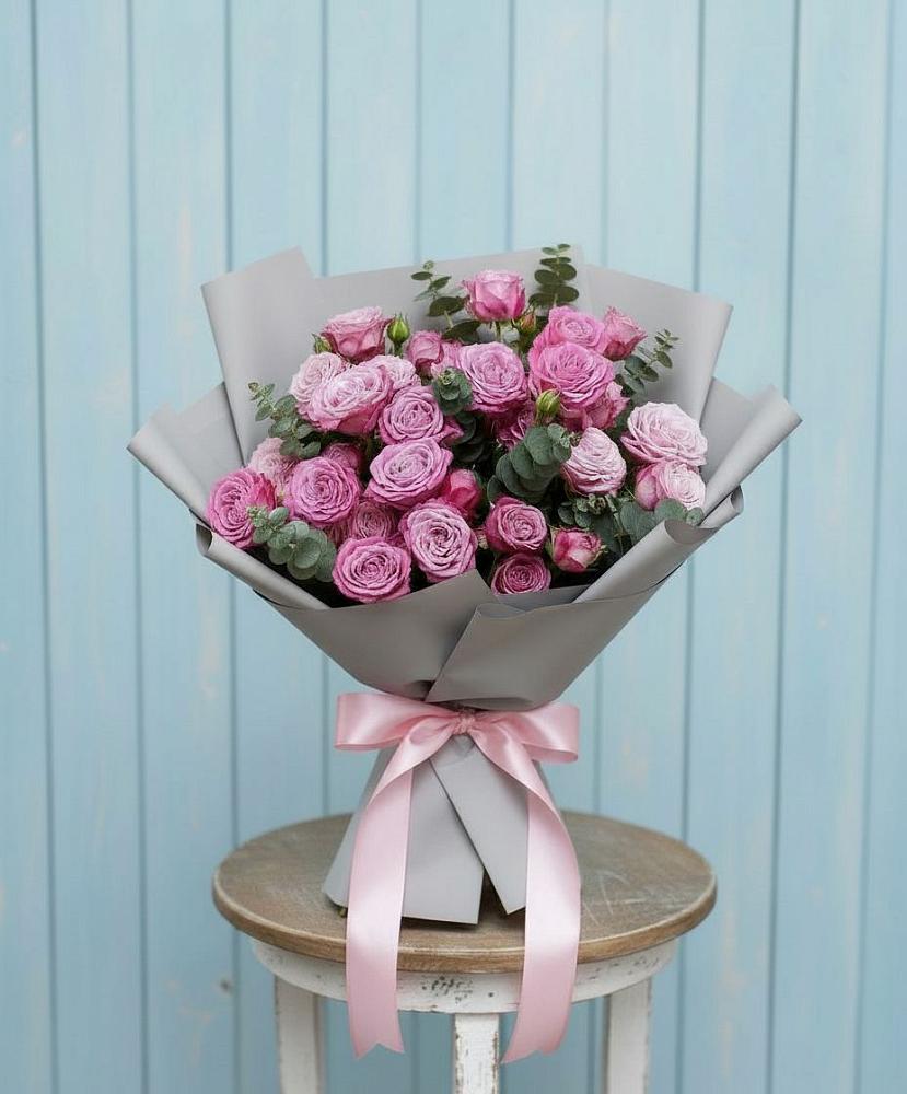 Букет цветов из: Розы в Дубовке Ставропольского края