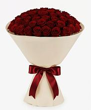 Букет 101 Бордовая роза Блэк Бакарра в Дубовке Ставропольского края