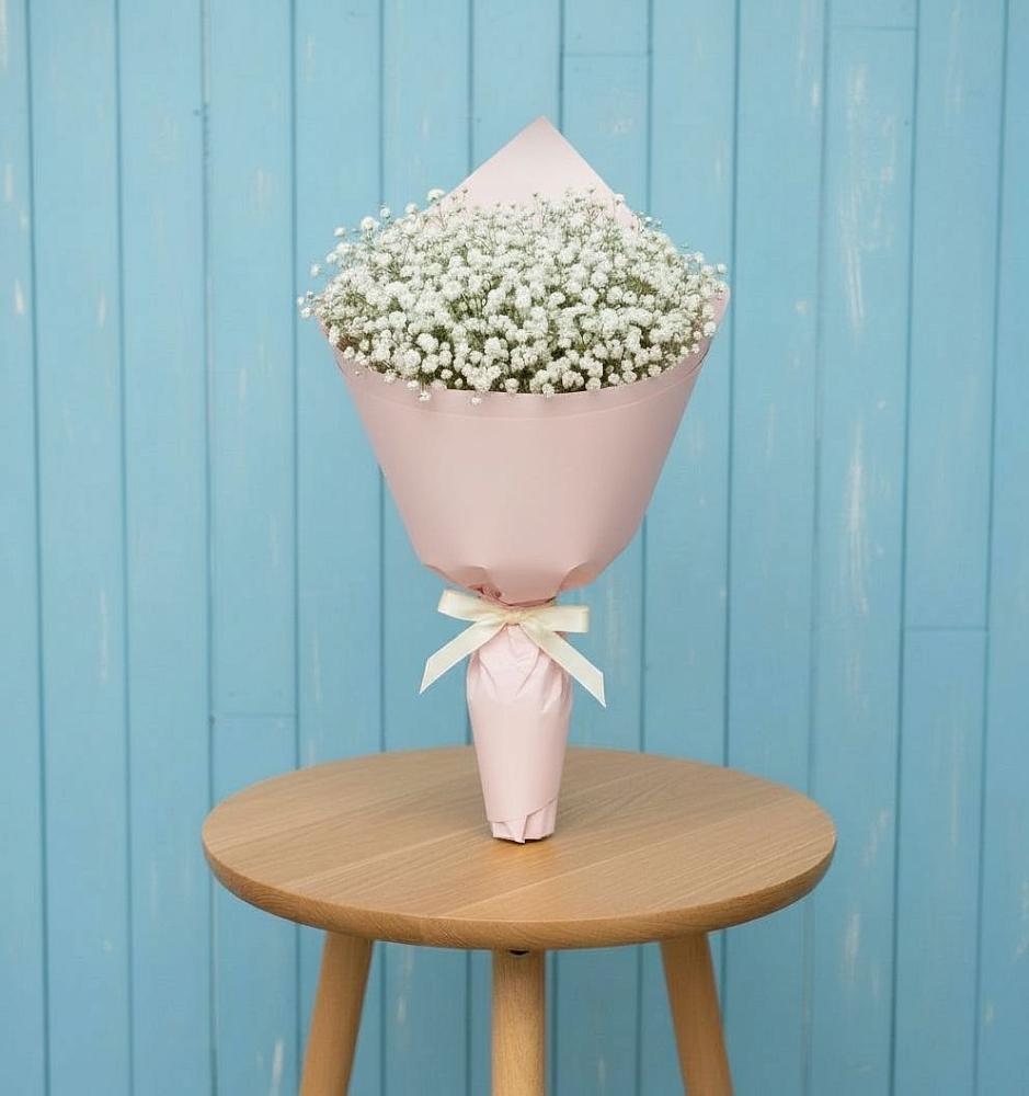 Букет цветов из: Гипсофила в Дубовке Ставропольского края