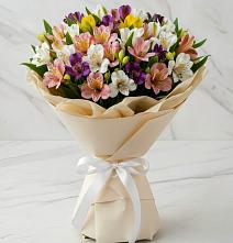 Букет цветов из:  Альстромерии #REPLACE_PRED# Дубовке Ставропольского края