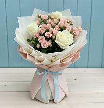 Букет цветов из:  Розы в Дубовке Ставропольского края