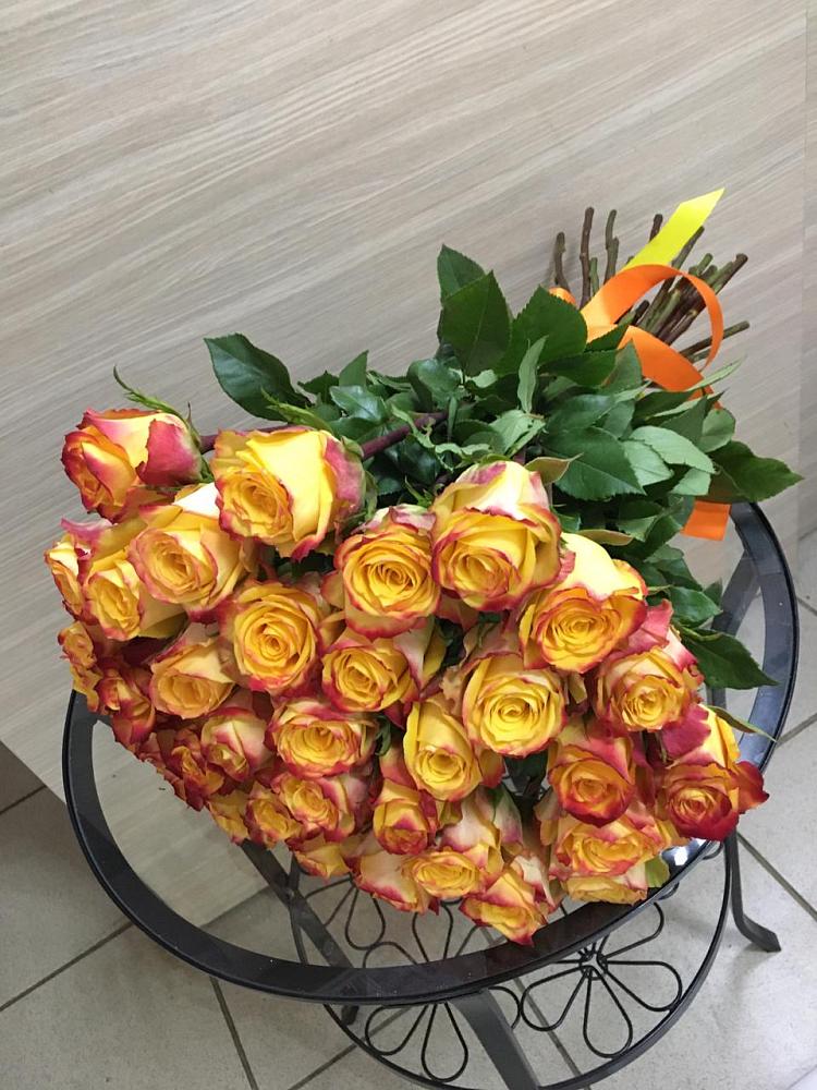 Букет Желтые розы в Дубовке Ставропольского края