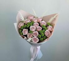 Букет цветов из:  Розы и Хризантемы в Дубовке Ставропольского края