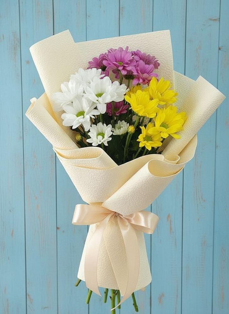 Букет цветов из: Хризантемы в Дубовке Ставропольского края