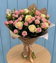 Букет цветов из:  Розы в Дубовке Ставропольского края