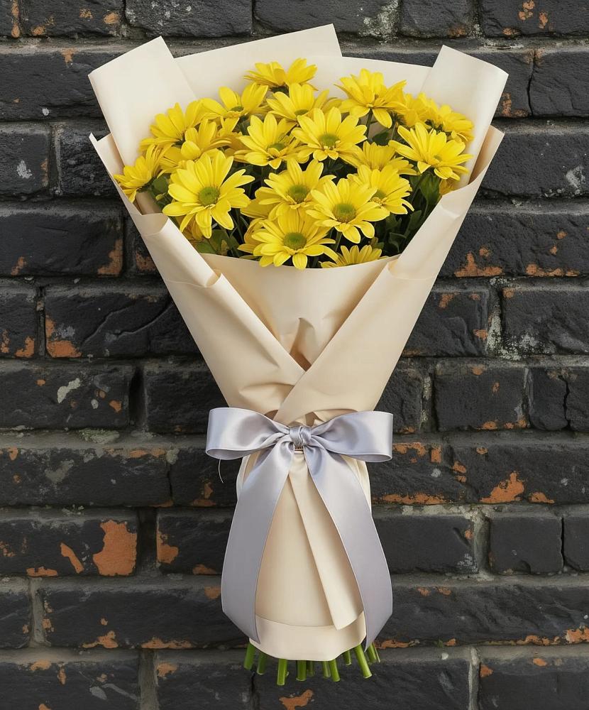 Букет цветов из: Хризантемы в Дубовке Ставропольского края