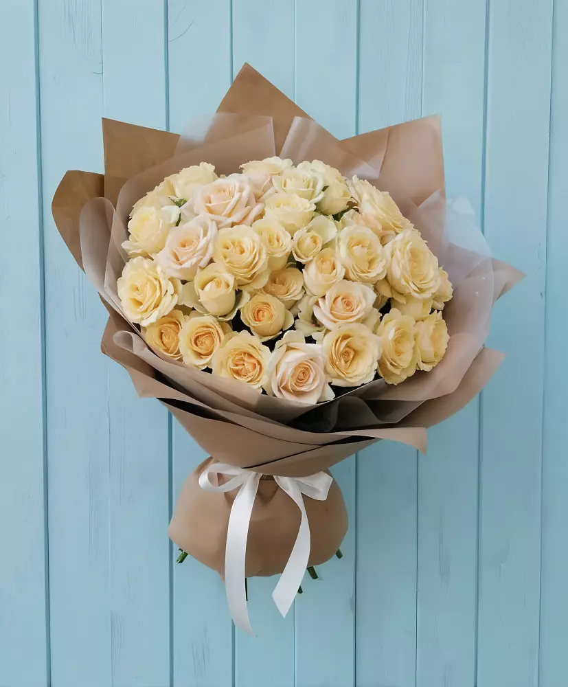 Букет Кремовое облако в Дубовке Ставропольского края