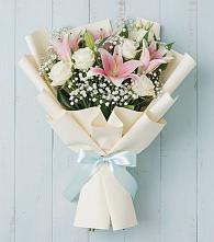 Букет цветов из:  Лилии в Дубовке Ставропольского края