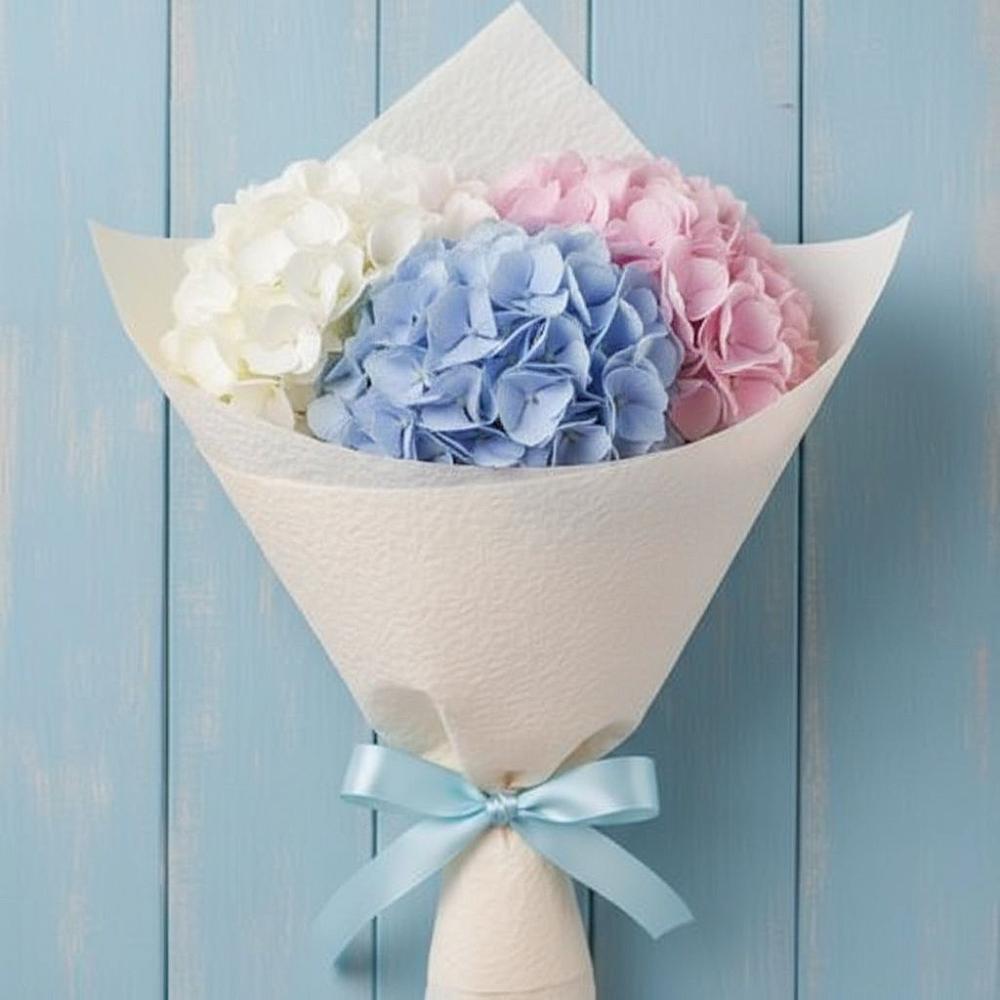 Букет цветов из: Гортензия в Дубовке Ставропольского края