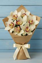 Букет цветов из:  Орхидеи и Розы в Дубовке Ставропольского края